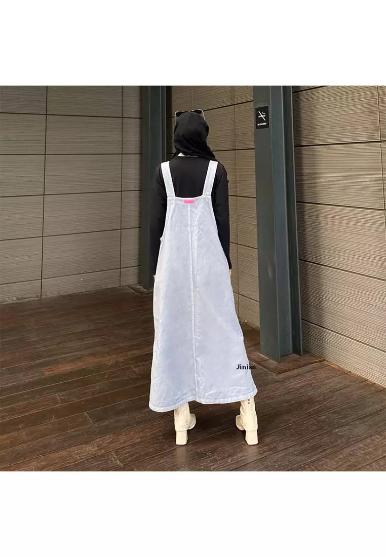 Jumpsuit 003 Overall Jeans Rok Panjang