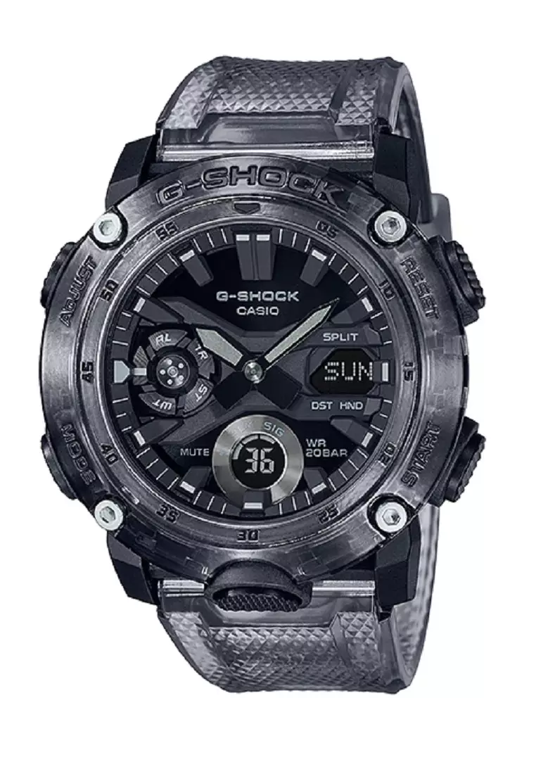 Jual G SHOCK G shock Men GA 2000SKE 8ADR Black Transparent