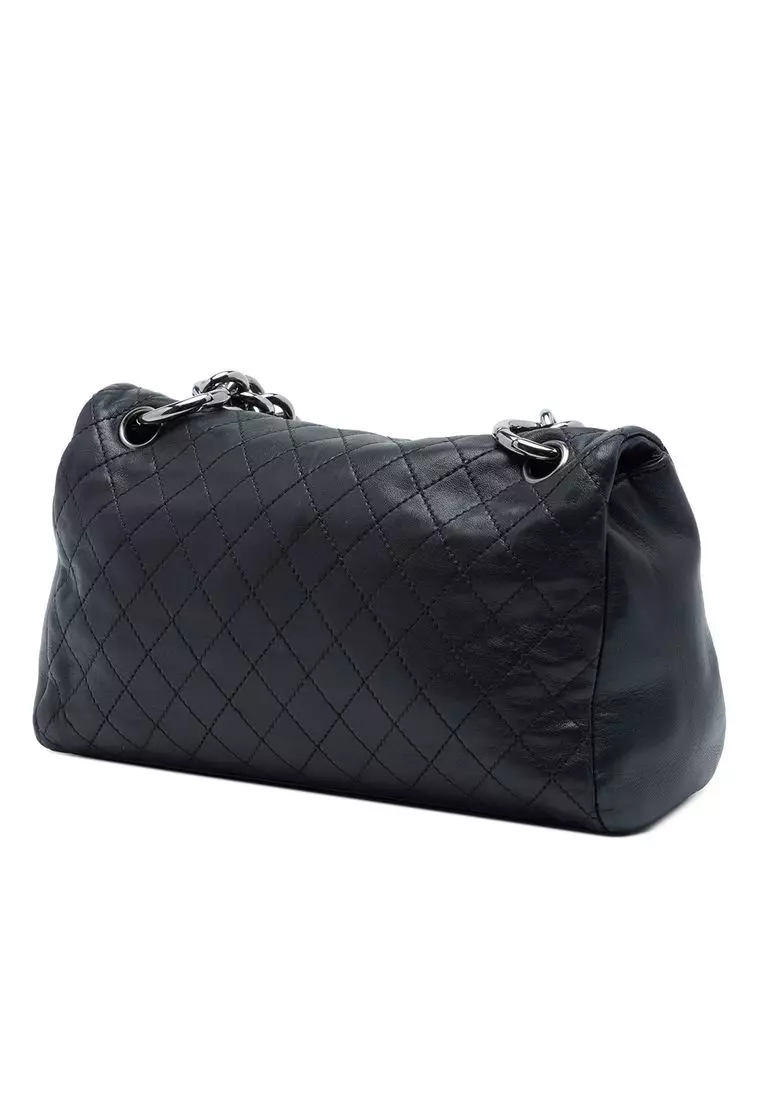 Pre-Loved Chanel Quilted Calfskin Bijoux Ring Chain Flap