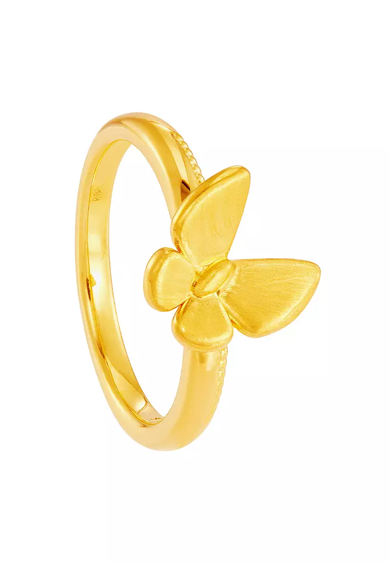 HABIB 999/24K Yellow Gold Ring 9GR01391025