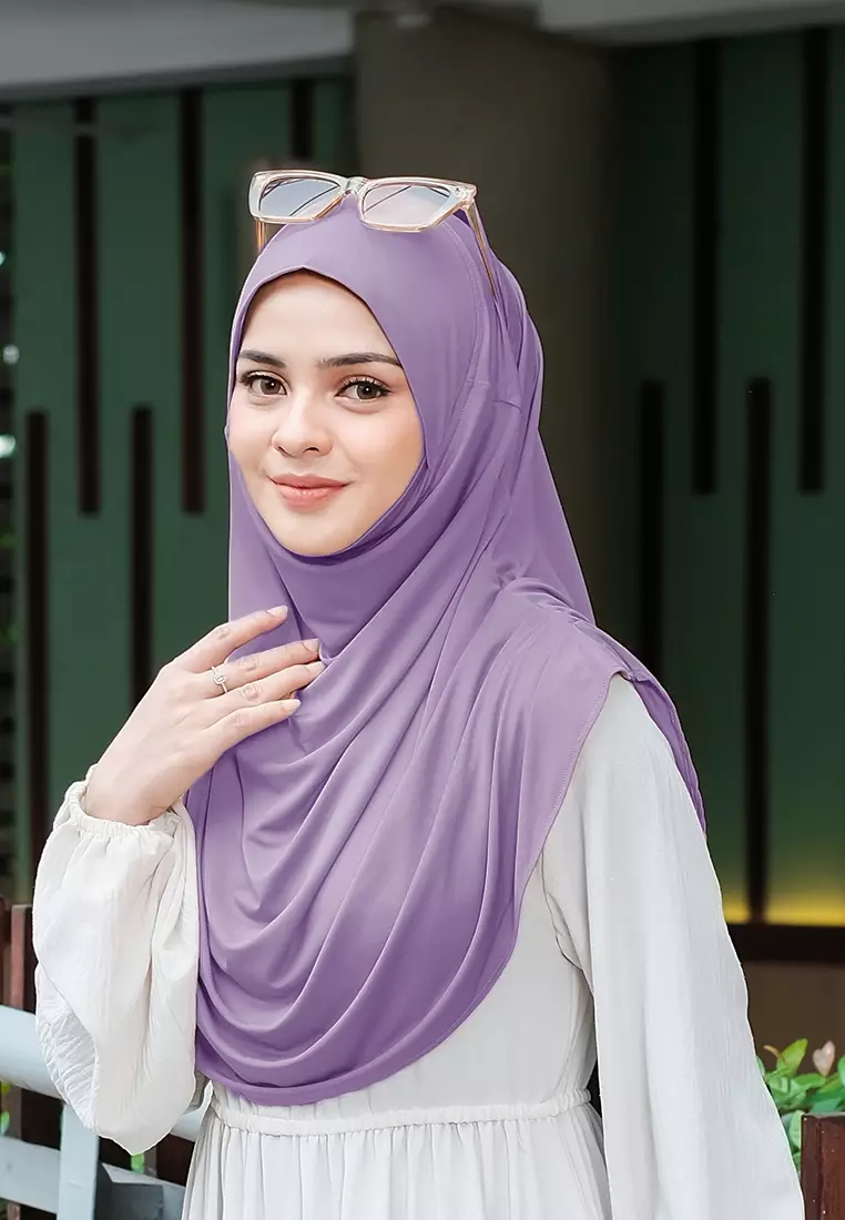 HIJAB INSTAN FATHIA - PURPLE