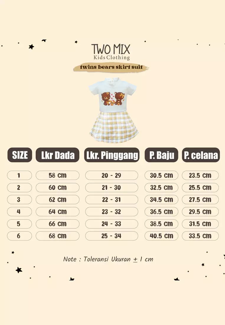 Two Mix - Baju Setelan Anak Perempuan - Stelan Anak Cewek Lucu 1-8 Tahun 4317 Light Purple