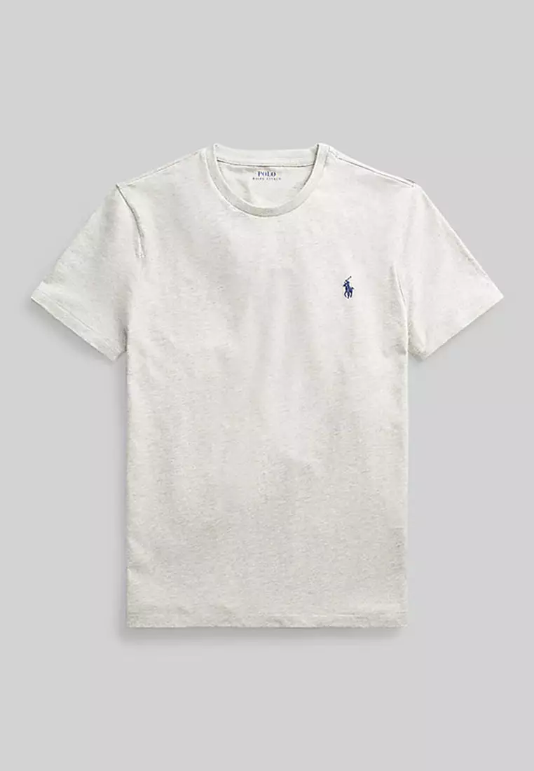 Custom Slim Fit Jersey Crewneck T-Shirt