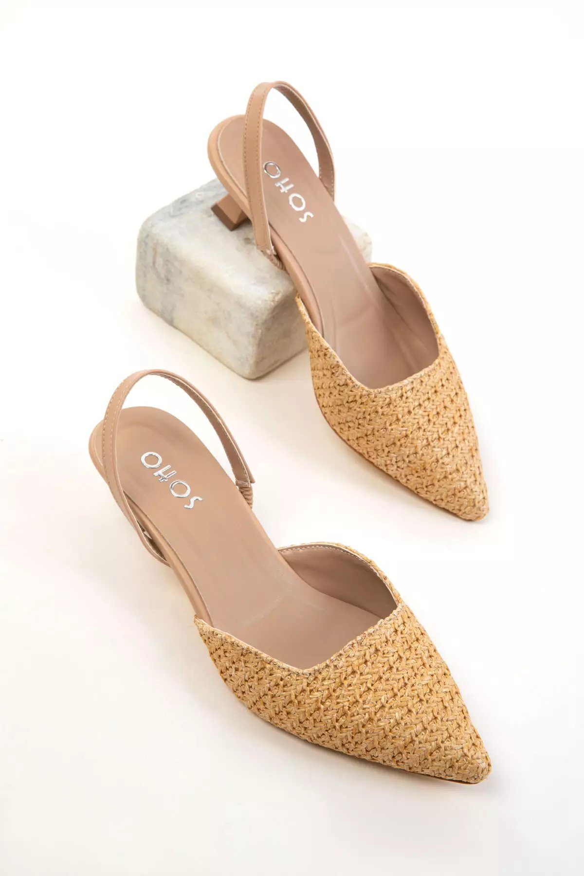 Wicker Women's Classic Heeled Shoes 20650