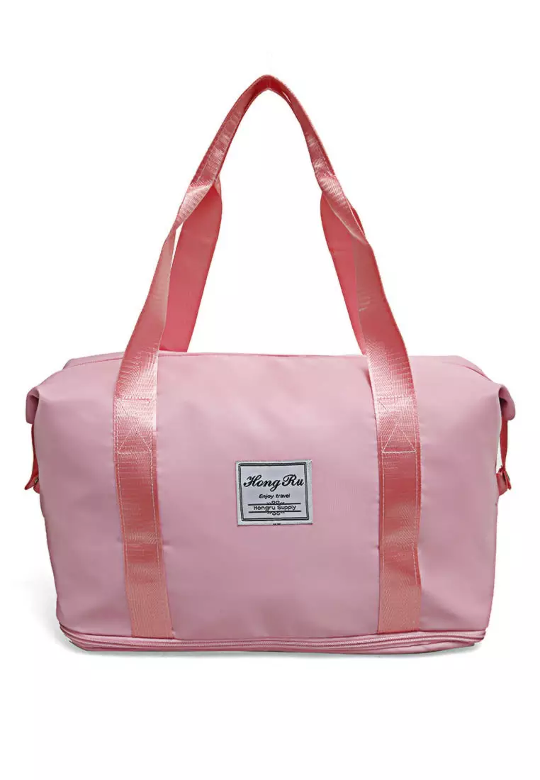 Werlyn Tas Selempang Tote Bags Gym Casual Material Oxford Cloth ORIGINAL - Pink