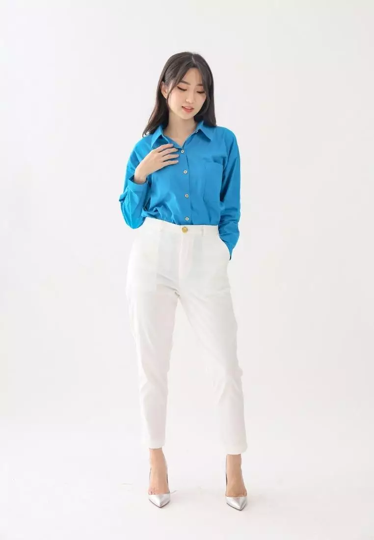 Yves Skinny Jeans Broken White