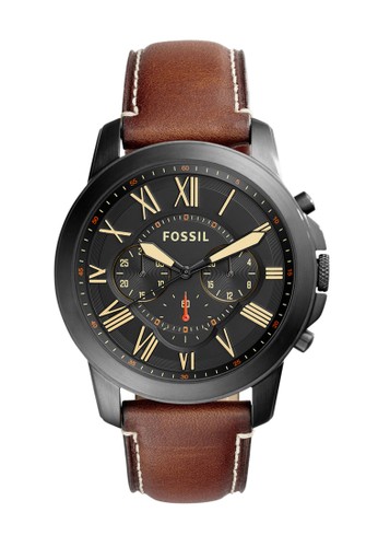 Fossil Grant Chronograph Brown