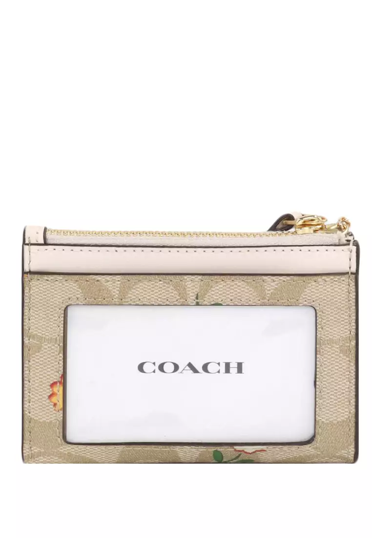 COACH MINI SKINNY ID CASE IN SIGNATURE CANVAS – LovelyMadness Clothing  Malaysia