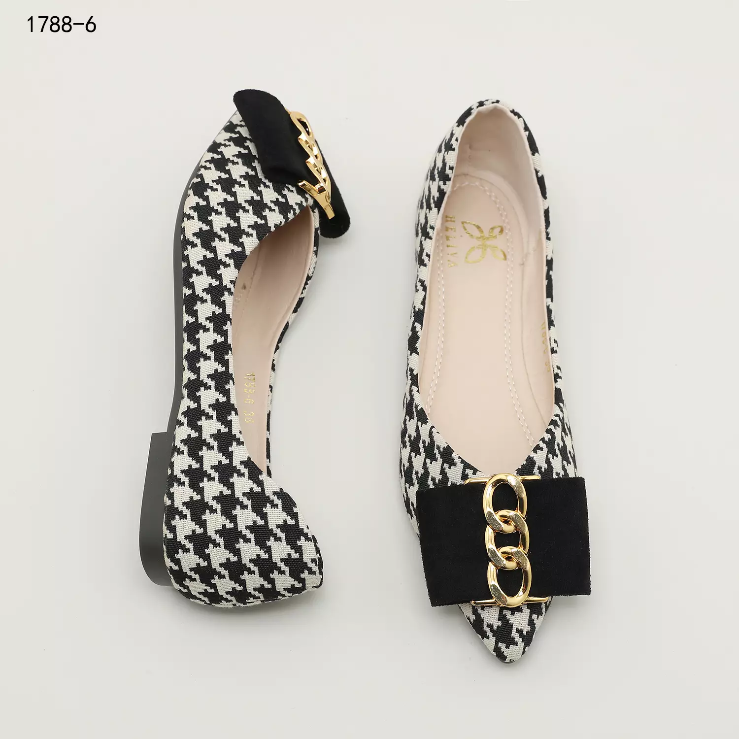 Heliva Harper Flat Shoes Ballerina Suede Women Shoes