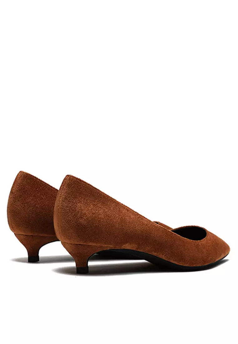 3CM Uniform Pointed High Heel Shoes HZL132