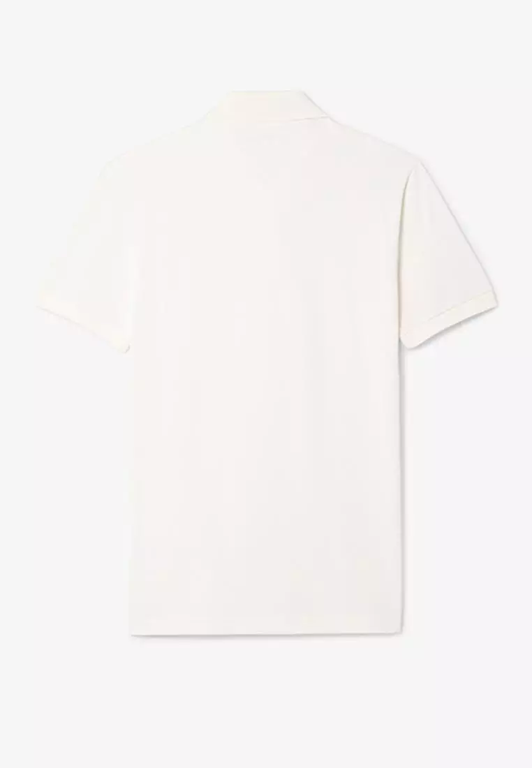 Relaxed Fit Mini-Piqué Golf Polo Shirt