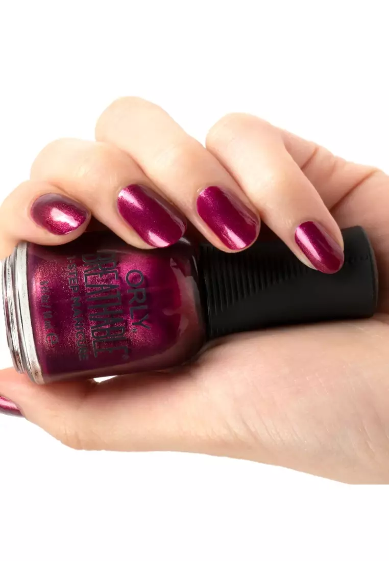 Orly Breathable Nail Polish + Treatment - Don't Take for Garnet 18ml [OLB2060039]