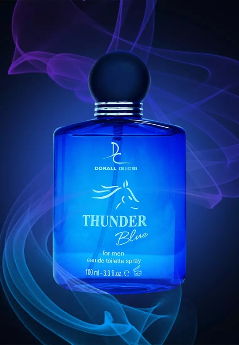(B1T1)  Dorall Collection THUNDER BLUE 100ml EDT/THUNDER BLUE 100ml EDT Perfume For Men DR00909-S1MM
