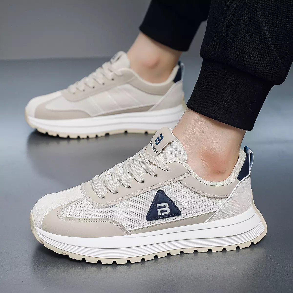 PANARYBODY Sepatu Pria Casual Sekolah Sneakers Pelajar Cowok QN1918