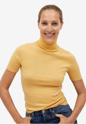 Turtleneck short sleeve clearance