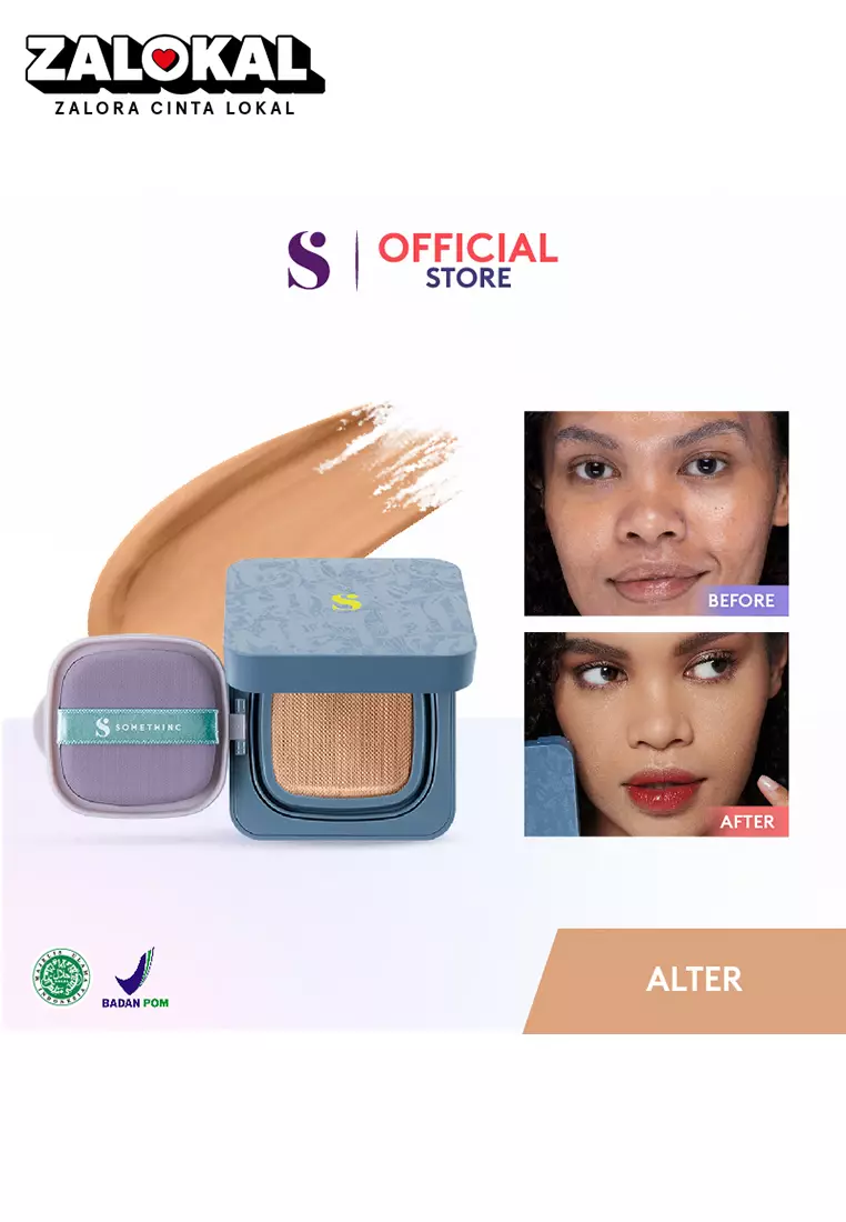 SOMETHINC HOOMAN Breathable UV Cushion Cover SPF 35 PA++++ - Alter