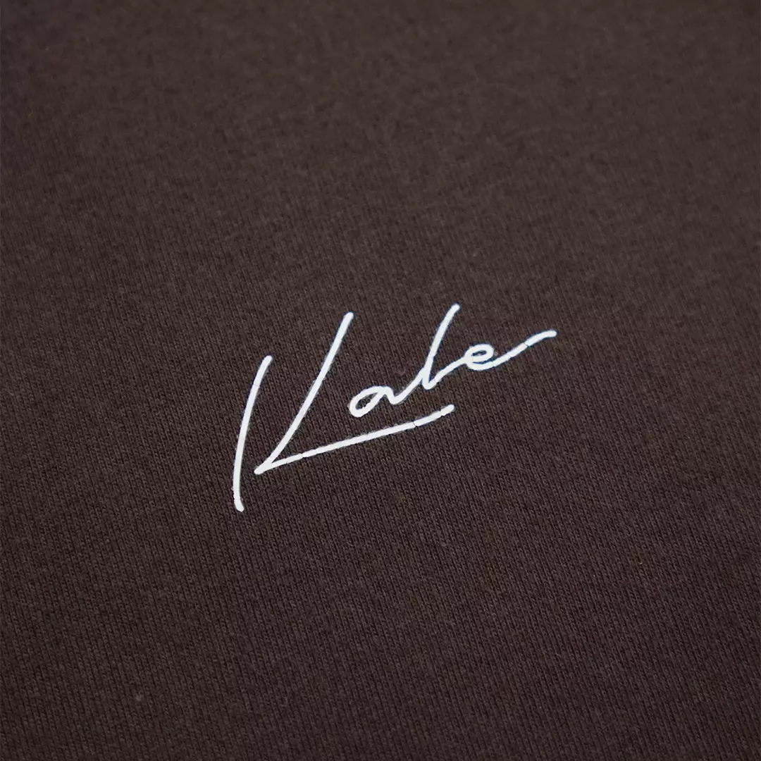 Kale Axelo Coffee Brown / Kaos Lengan Pendek Pria / Kaos Unisex