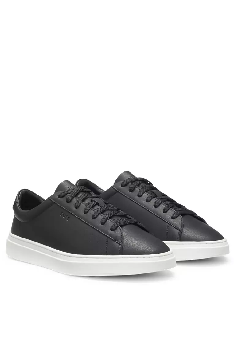 Kieran Leather Trainers - BOSS Mainline