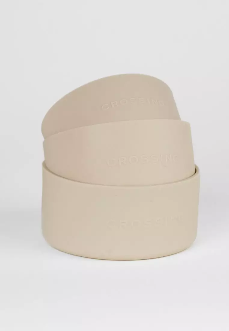 Crossing Silicone Water Bottle Boot - Fits Diameter 7-7.5cm (550ml) Blistered Pack - Beige