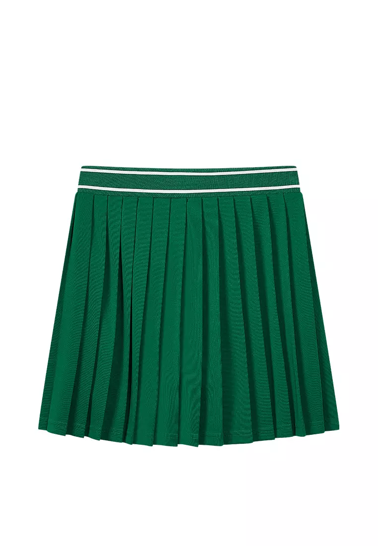女裝 K-SWISS LOGO 百褶網球短裙