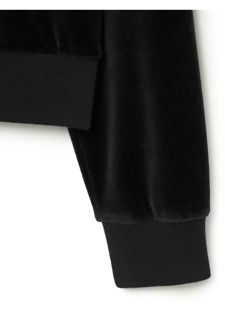 ●MLB●W DIA MONOGRAM VELVET CROP PADDING 2色 Áo Khoác MLB Diamond Monogram Velvet Goose Crop New York