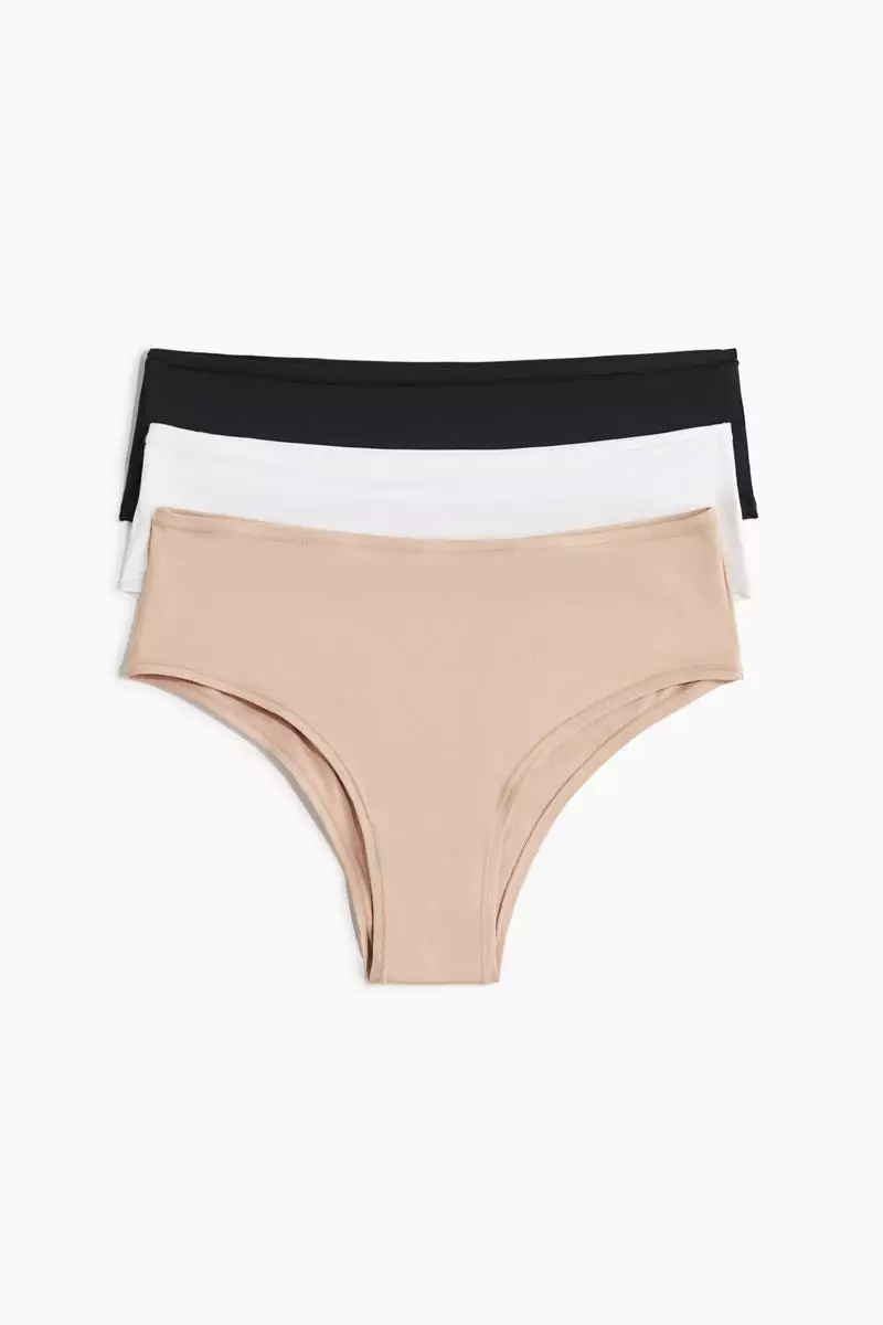 3-pack microfibre hipster briefs