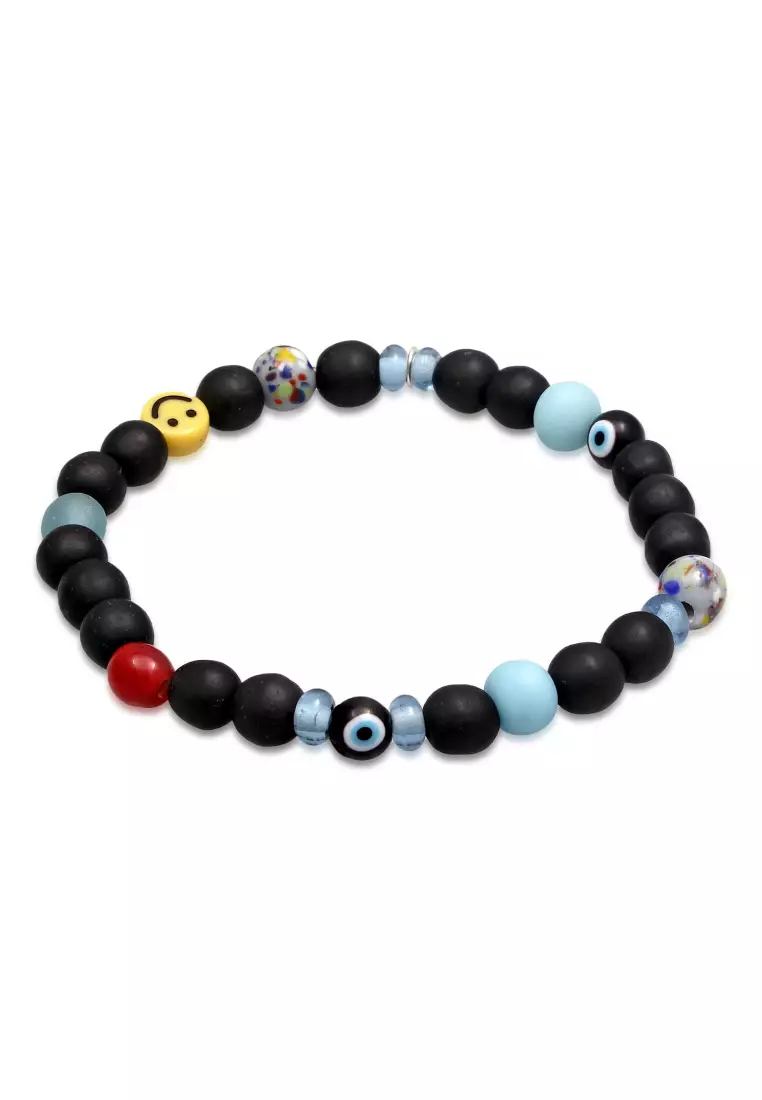 Bracelet Men Evil Eye Glass Beads
