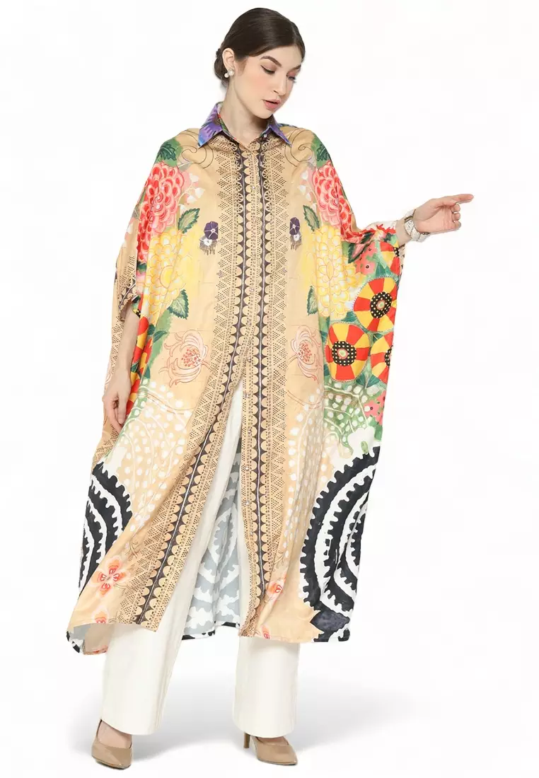 Kanzi Collared Kaftan