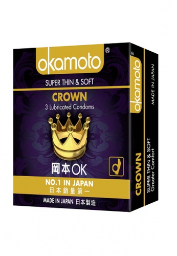 Okamoto Okamoto Crown Pack of 3s 6157CES3DF9ACDGS_1