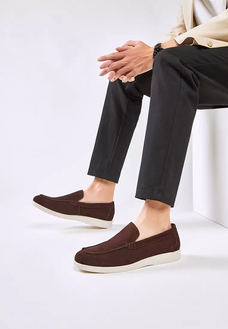 Cow Suede Loafers KB8848-1