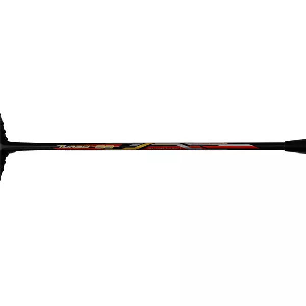 Li-Ning Badminton Racket Turbo 99 Free Senar + Grip + Cover - Black/Red