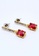 BELLE LIZ red Rhoda Red Gem Earrings AD95AAC354A2B3GS_2