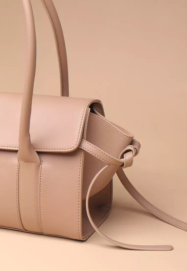 Tas Bahu Wanita Silvertote Rose Small Khaki