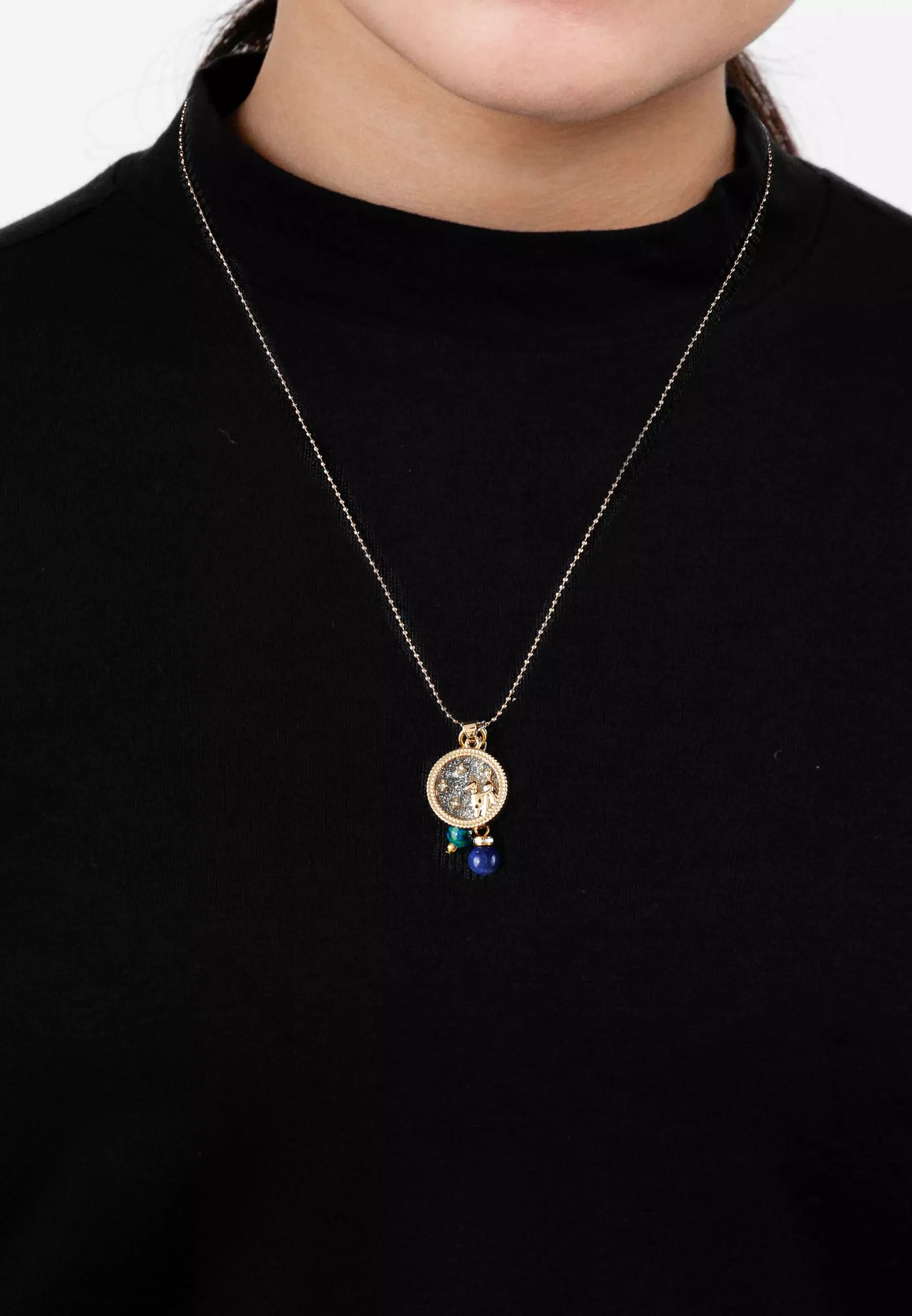 Virgo with Lazuli, Amazonite, Chrysocolla