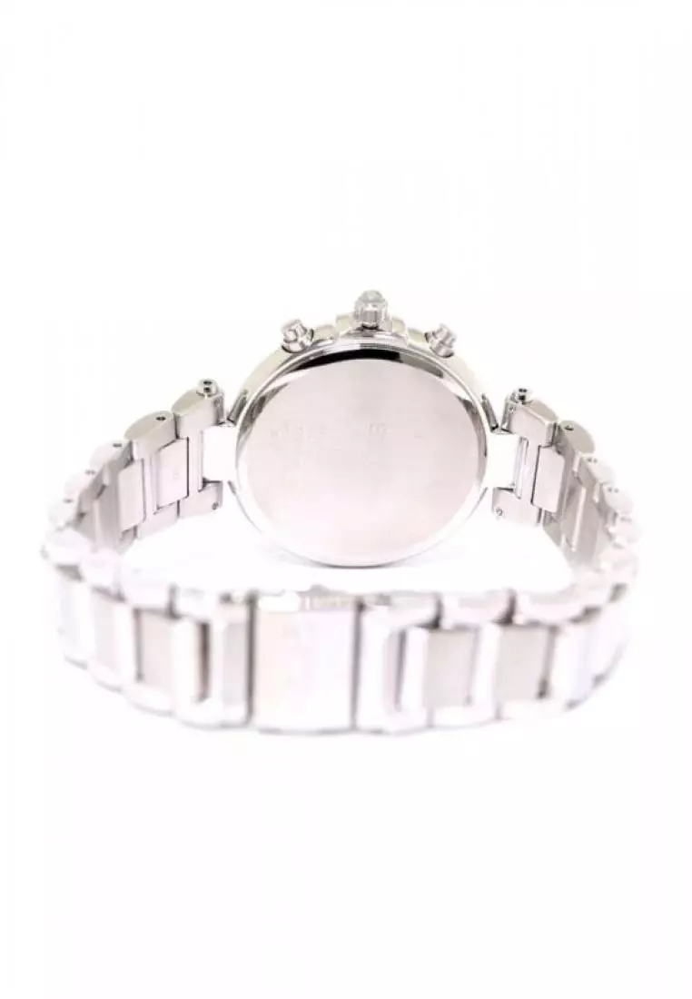 Jam Tangan Wanita Seiko Chronograph Original SNDV41P1 Strap Stainless Steel Silver