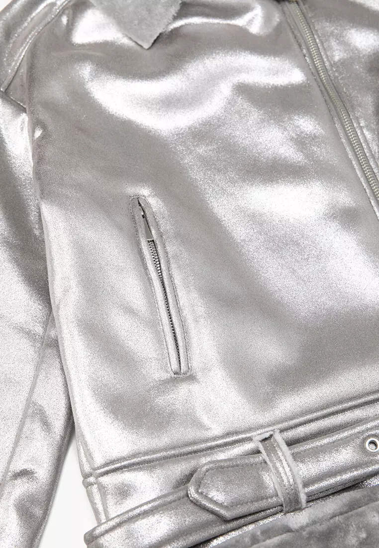 Oversized Biker Jacket