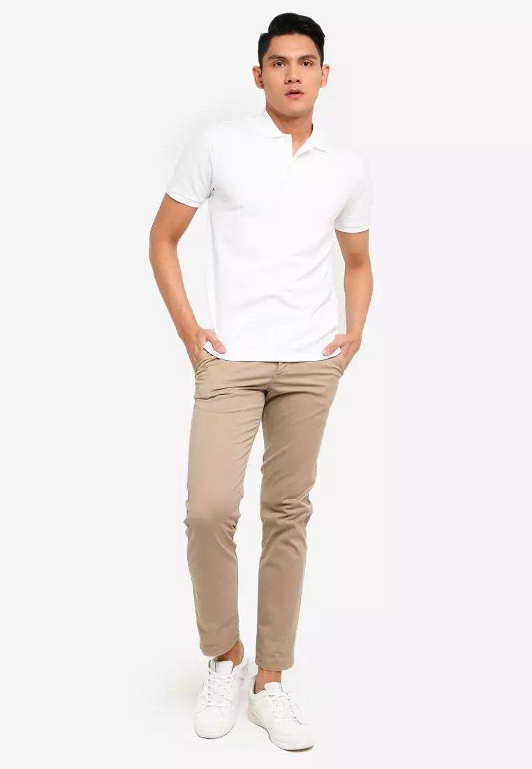 Solid Pique Polo Shirt