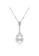A.Excellence silver Premium Japan Akoya Pearl 8-9mm Trumpet Necklace 24345AC72CF477GS_1