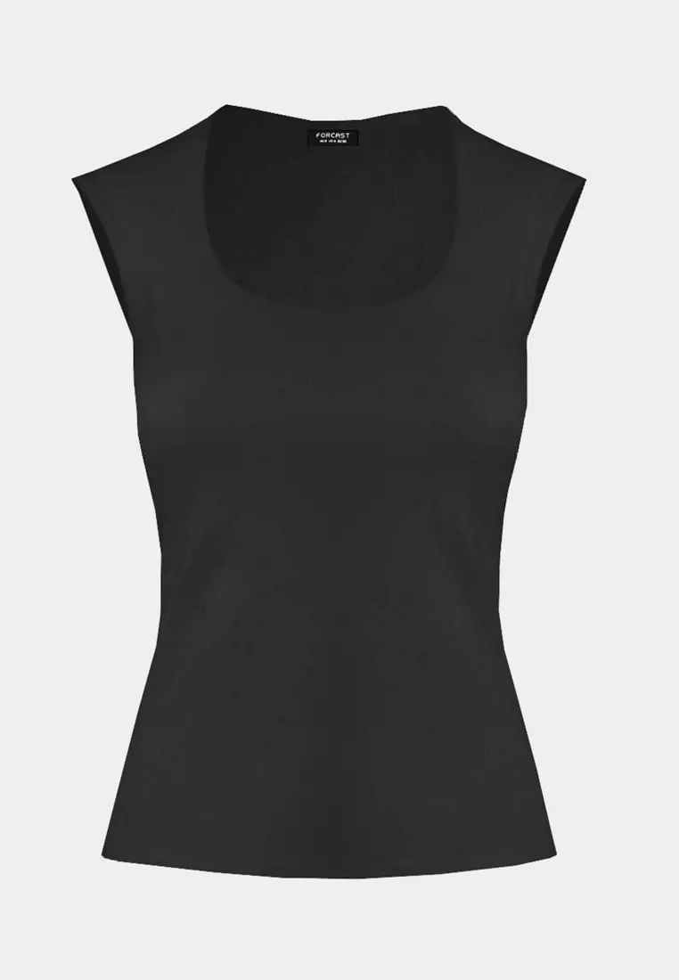 Soho Rounded Square Neck Top