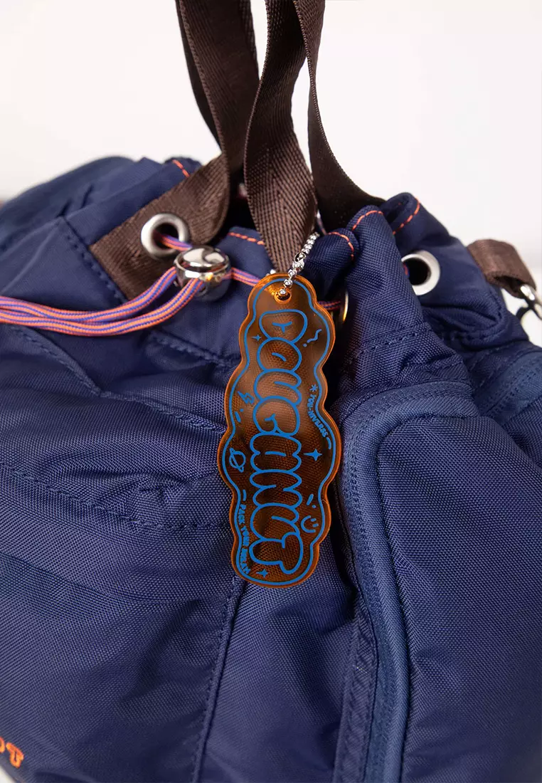 Doughnut Pyramid Tiny You-Niverse Series Navy Backpack