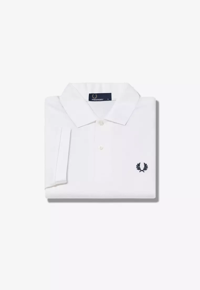 Fred Perry M6000 Twin Tipped Fred Perry Shirt (White)