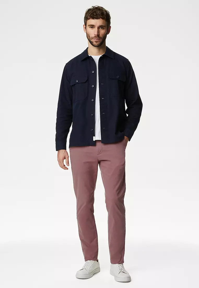 Slim Fit Stretch Chinos