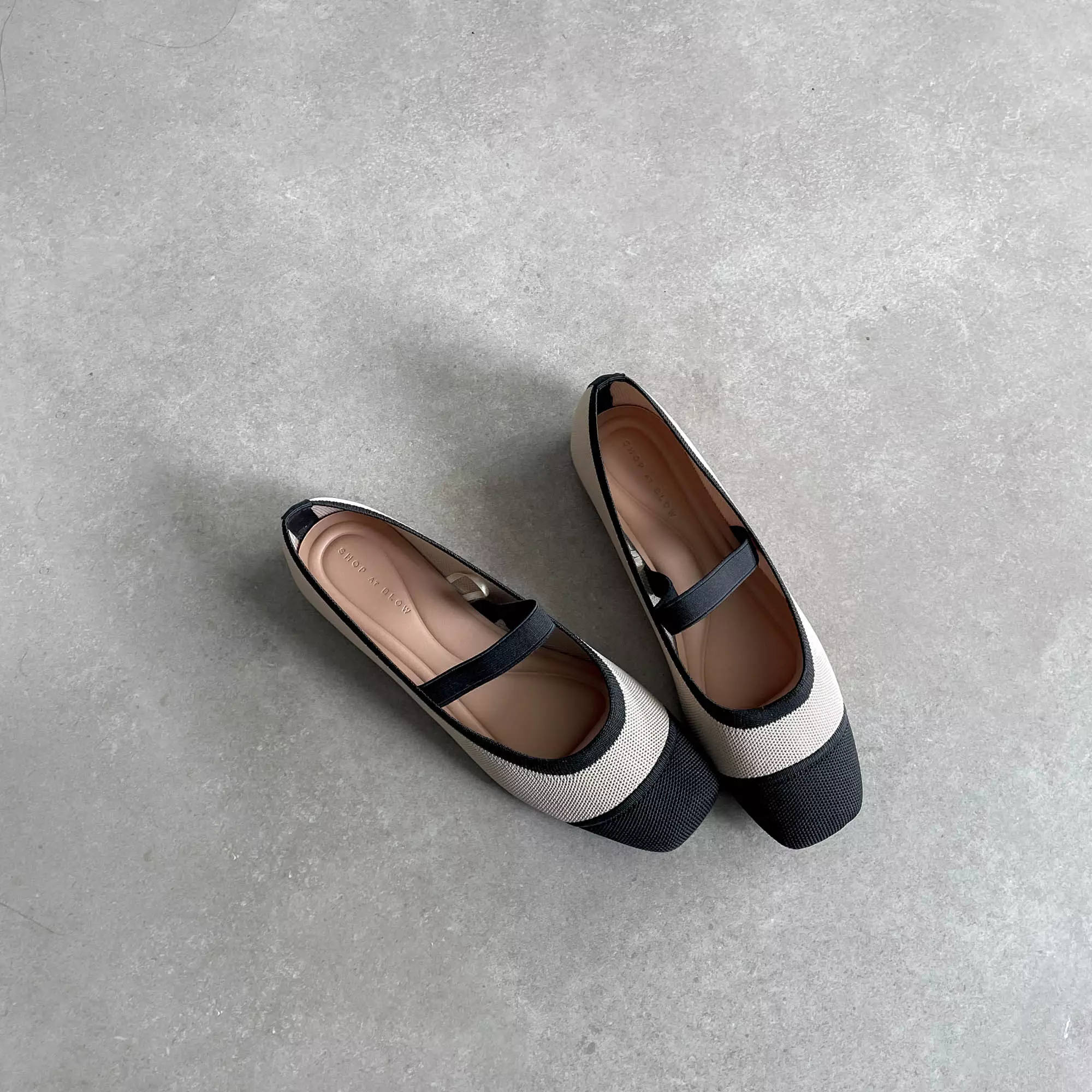 Blow Gia Mary Jane Flats Knit BLWF 0040