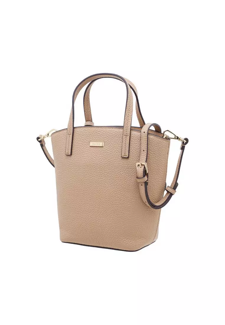 Carvela structured sale tote bag