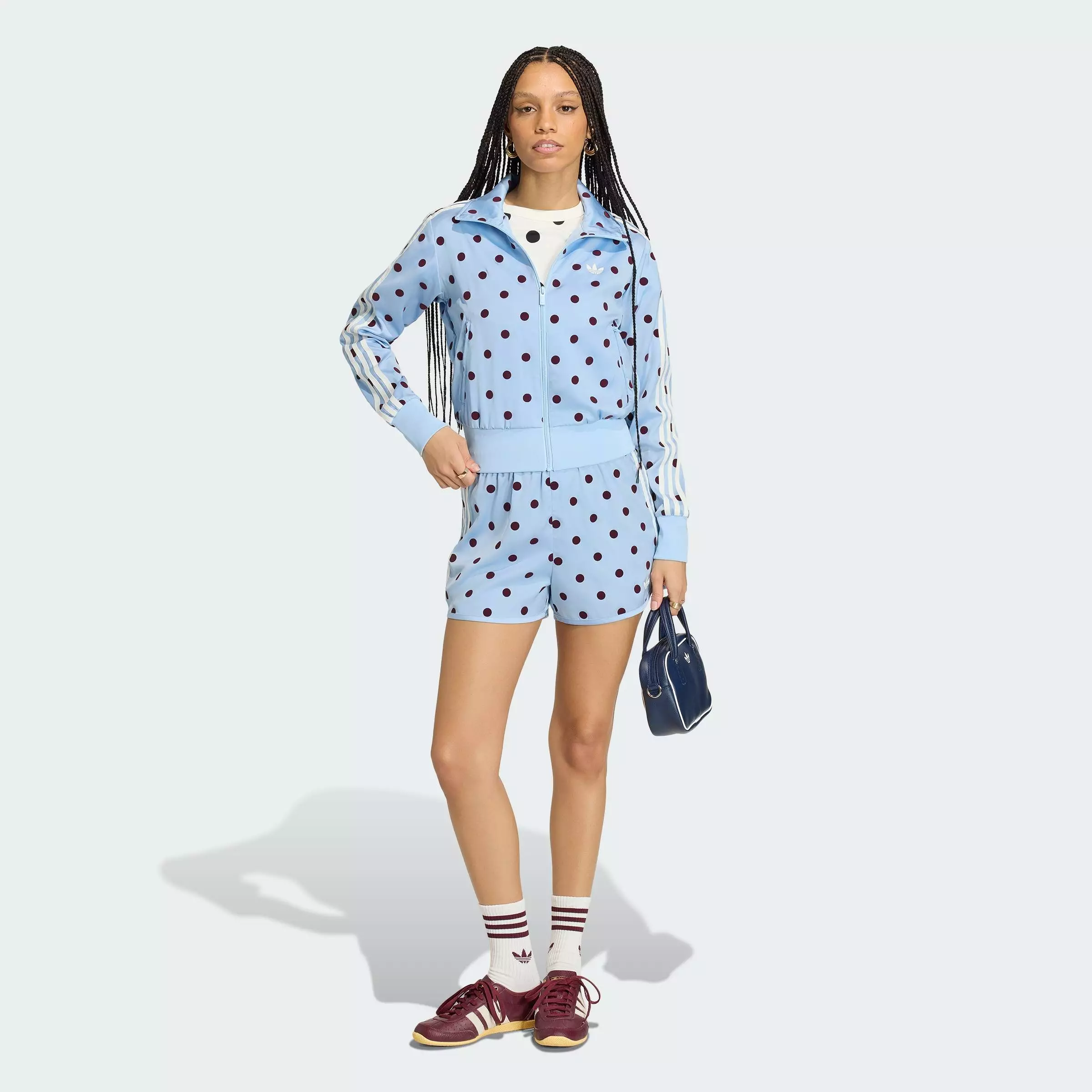 Lifestyle POLKA DOTS SPRINTER SHORTS Women Blue KV1173