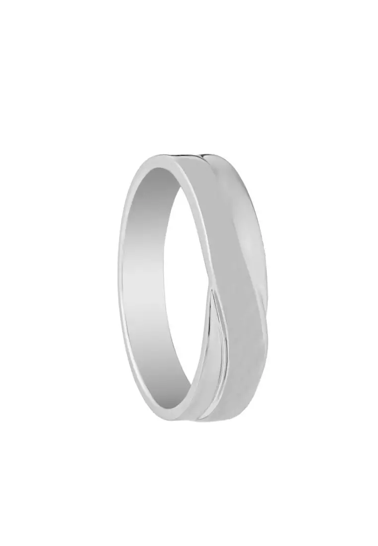 GOLDHEART Confiance, Ring For Him Silver