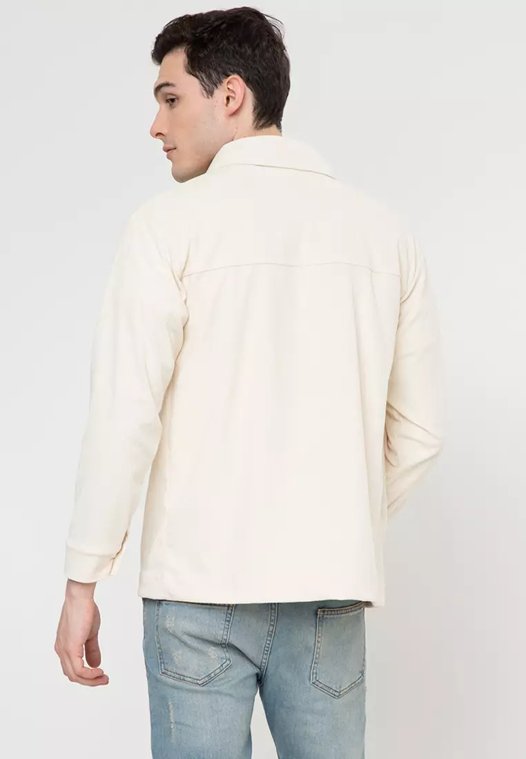 cream corduroy jacket men