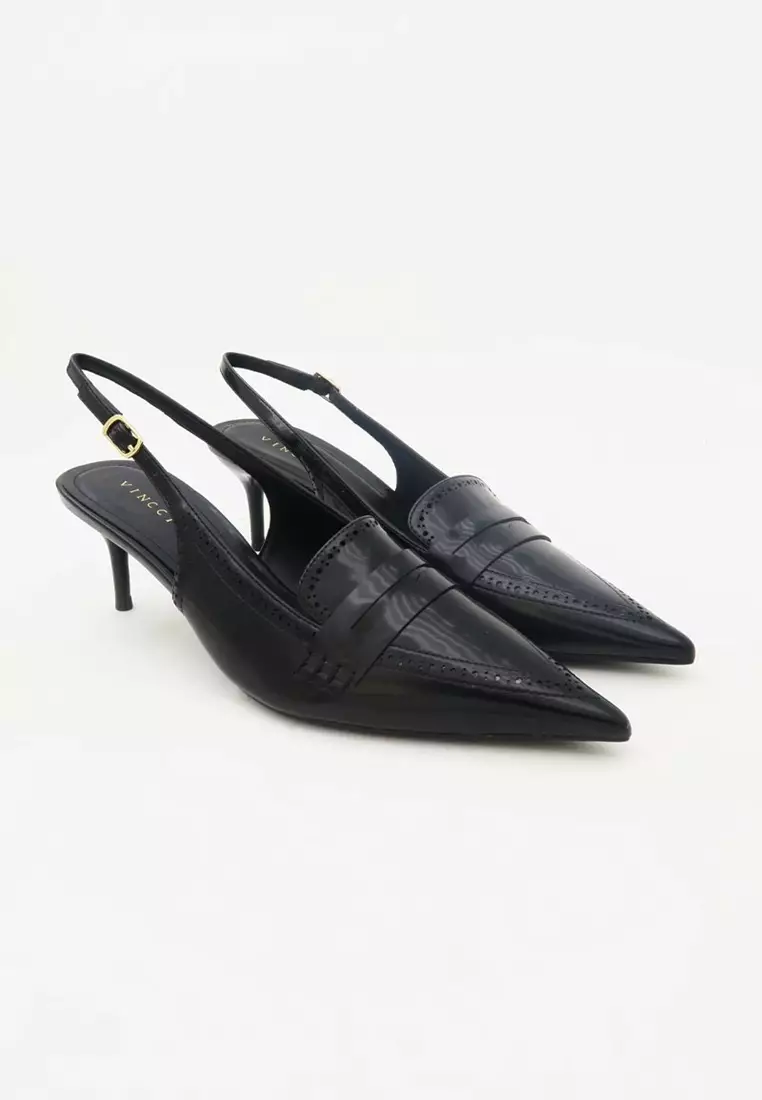 Slingback Heel Mules
