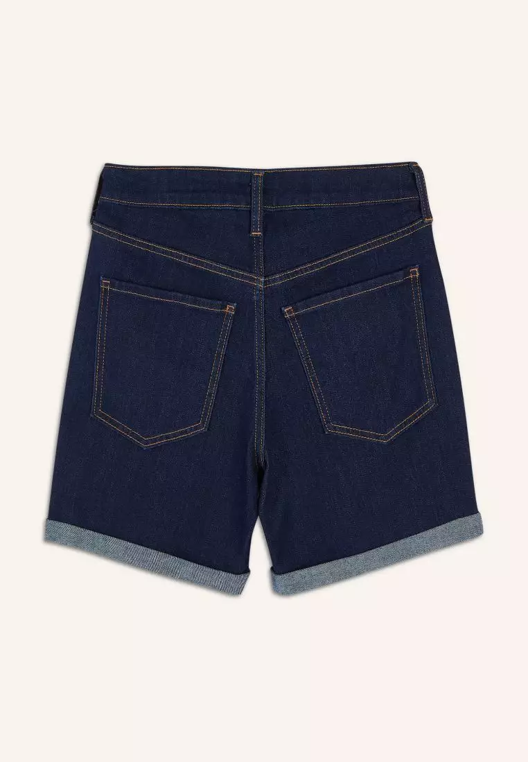 Mid-Rise Wow Jean Shorts for Women 3-inch