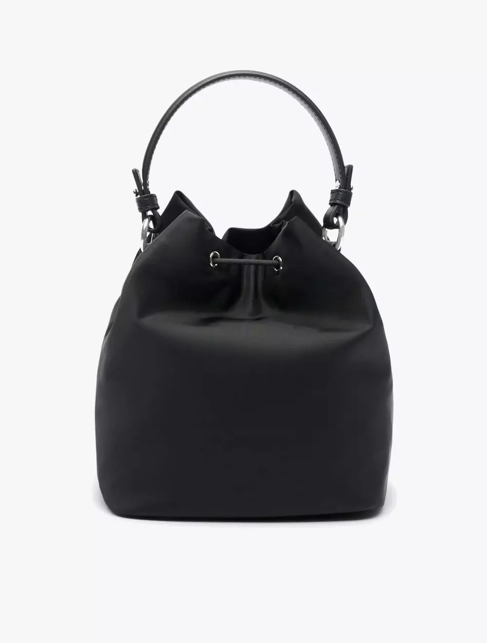Izzie Shoulder Bucket Bag - Black